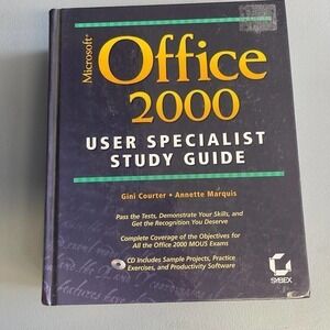 Microsoft Office 2000 User Specialist Study Guide With CD